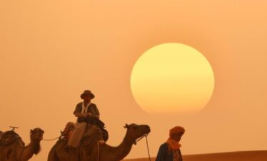 4-day desert tour from Marrakech passing through mountains, valleys, and desert landscapes in Morocco